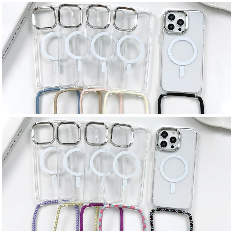 Custodia magnetica MagSafe per PC + telefono in TPU con cordino, For iPhone 17 Pro, For iPhone 17