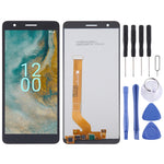 Schermo LCD OEM con digitalizzatore assemblaggio completo, For Nokia C210, For Nokia G310, For Nokia C300, For Nokia C02, For Nokia C31, For Nokia G100, For Nokia C100