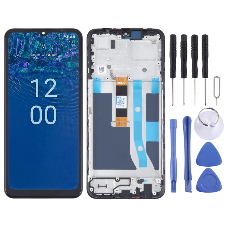 Digitalizzatore schermo LCD OEM assemblaggio completo con cornice, For Nokia C210, For Nokia G310, For Nokia G42, For Nokia G60