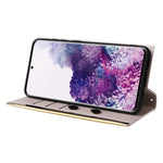 Custodia per telefono in pelle con ventosa rombica a tracolla, For Samsung Galaxy S20+, For Samsung Galaxy S10e, For Samsung Galaxy S10+, For Samsung Galaxy S10