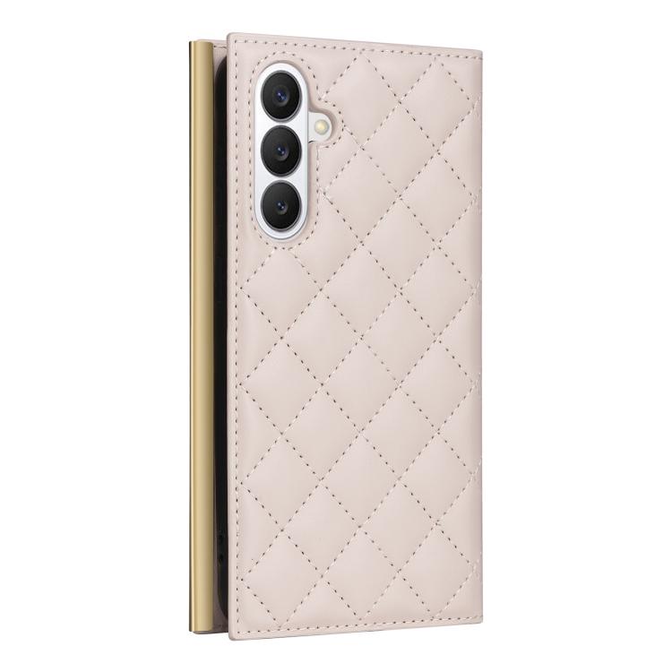 Custodia per telefono in pelle con ventosa rombica a tracolla, For Samsung Galaxy S26+ 5G, For Samsung Galaxy S26 Ultra 5G, For Samsung Galaxy S26 5G, For Samsung Galaxy S25 FE 5G