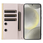 Custodia per telefono in pelle con ventosa rombica a tracolla, For Samsung Galaxy S26+ 5G, For Samsung Galaxy S26 Ultra 5G, For Samsung Galaxy S26 5G, For Samsung Galaxy S25 FE 5G