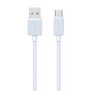 USAMS US-SJ698 Cavo dati a ricarica rapida a strisce da USB a USB-C / Type-C 3A, 1m, 2m, 3m