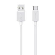 USAMS US-SJ698 Cavo dati a ricarica rapida a strisce da USB a USB-C / Type-C 3A, 1m, 2m, 3m