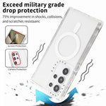 Custodia per telefono Dreamland MagSafe magnetica 3 in 1 TPU + PC, For Samsung Galaxy S24 Ultra