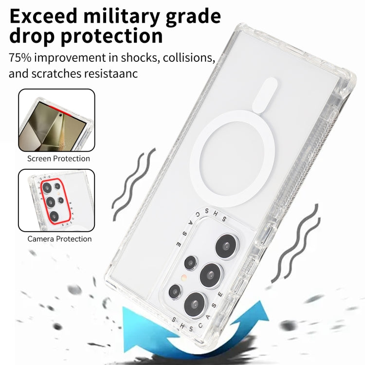 Custodia per telefono Dreamland MagSafe magnetica 3 in 1 TPU + PC, For Samsung Galaxy S24 Ultra