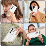 Custodia per telefono Dreamland MagSafe magnetica 3 in 1 TPU + PC, For Samsung Galaxy S24 Ultra