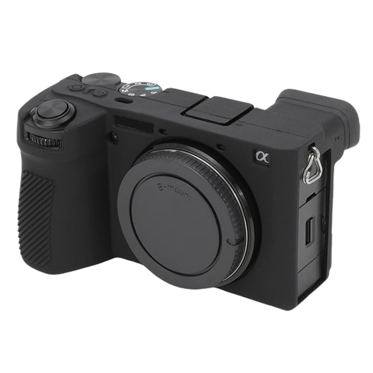 Custodia protettiva in silicone morbido lucido, For Sony ILCE-6700 / A6700, For Sony ILCE-7CM2 / A7C II / A7CR