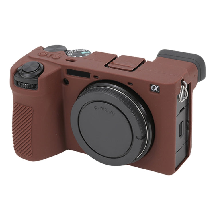Custodia protettiva in silicone morbido lucido, For Sony ILCE-6700 / A6700, For Sony ILCE-7CM2 / A7C II / A7CR
