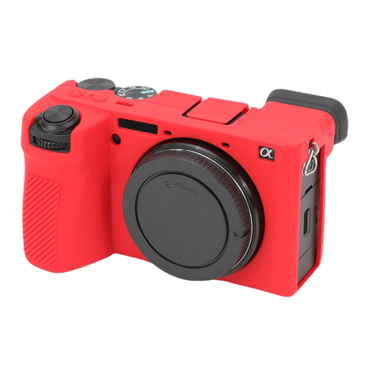 Custodia protettiva in silicone morbido lucido, For Sony ILCE-6700 / A6700, For Sony ILCE-7CM2 / A7C II / A7CR
