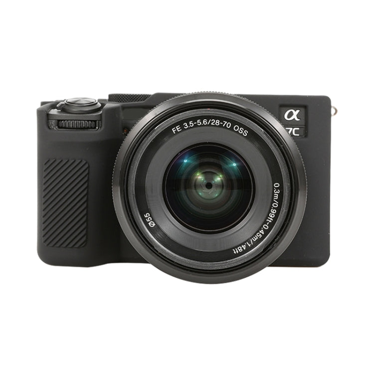 Custodia protettiva in silicone morbido lucido, For Sony ILCE-6700 / A6700, For Sony ILCE-7CM2 / A7C II / A7CR
