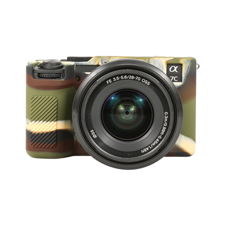 Custodia protettiva in silicone morbido lucido, For Sony ILCE-6700 / A6700, For Sony ILCE-7CM2 / A7C II / A7CR