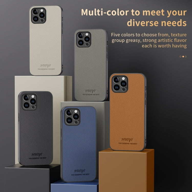 Custodia magnetica per telefono MagSafe in pelle HUIYI, For iPhone 14 Pro Max, For iPhone 13 Pro Max, For iPhone 13 Pro, For iPhone 13