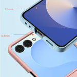 Custodia per telefono antiurto a copertura totale per PC Skin Feel, For Galaxy Z Flip8 5G, For Samsung Galaxy Z Fold7
