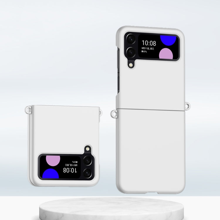 Custodia per telefono antiurto con copertura totale per PC con sensazione di pelle sfumata, For Galaxy Z Flip8 5G, For Samsung Galaxy Z Flip5, For Samsung Galaxy Z Flip4