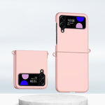 Custodia per telefono antiurto con copertura totale per PC con sensazione di pelle sfumata, For Galaxy Z Flip8 5G, For Samsung Galaxy Z Flip5, For Samsung Galaxy Z Flip4