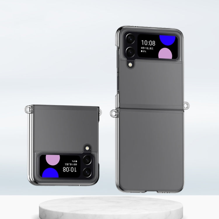 Custodia per telefono antiurto con copertura totale per PC con sensazione di pelle sfumata, For Galaxy Z Flip8 5G, For Samsung Galaxy Z Flip5, For Samsung Galaxy Z Flip4