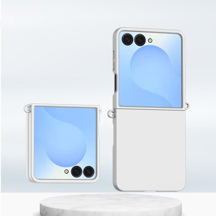 Custodia per telefono antiurto con copertura totale per PC con sensazione di pelle sfumata, For Galaxy Z Flip8 5G, For Samsung Galaxy Z Flip5, For Samsung Galaxy Z Flip4