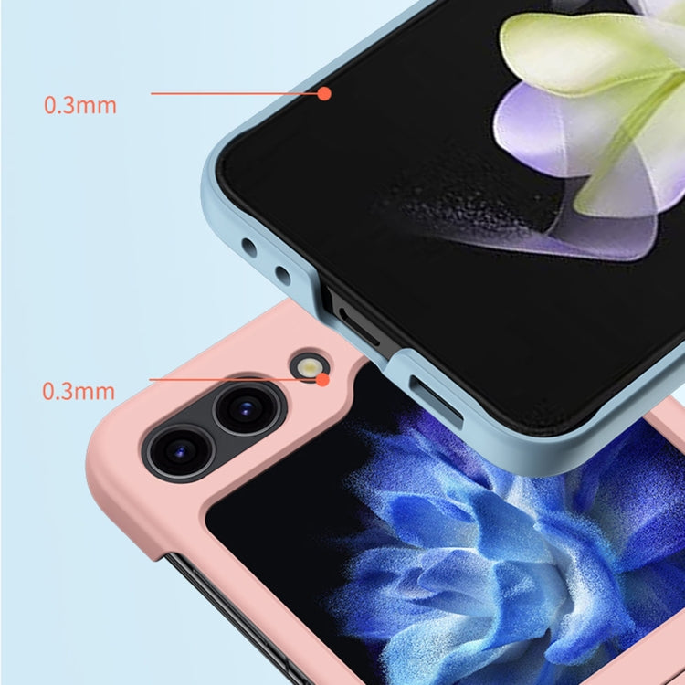 Custodia per telefono antiurto a copertura totale per PC Skin Feel in 2 parti, For Samsung Galaxy Z Flip6 / Flip7 FE