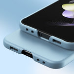Custodia per telefono antiurto a copertura totale per PC Skin Feel in 2 parti, For Samsung Galaxy Z Flip6 / Flip7 FE