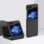 Custodia per telefono antiurto a copertura totale per PC Skin Feel in 2 parti, For Samsung Galaxy Z Flip6 / Flip7 FE