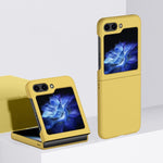 Custodia per telefono antiurto a copertura totale per PC Skin Feel in 2 parti, For Samsung Galaxy Z Flip6 / Flip7 FE