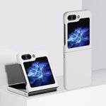Custodia per telefono antiurto a copertura totale per PC Skin Feel in 2 parti, For Samsung Galaxy Z Flip6 / Flip7 FE