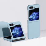 Custodia per telefono antiurto a copertura totale per PC Skin Feel in 2 parti, For Samsung Galaxy Z Flip6 / Flip7 FE