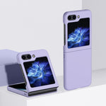 Custodia per telefono antiurto a copertura totale per PC Skin Feel in 2 parti, For Samsung Galaxy Z Flip6 / Flip7 FE