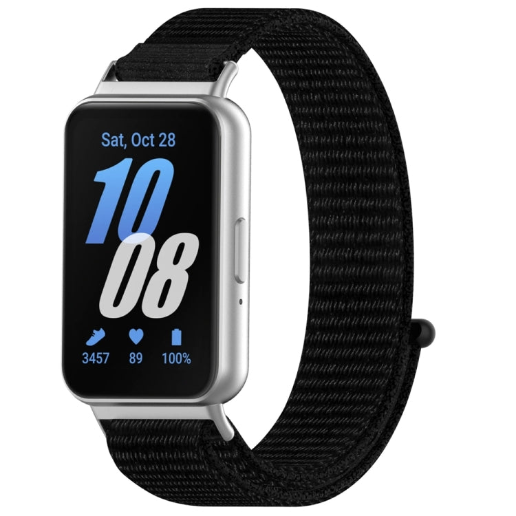 Cinturino per orologio con gancio e chiusura ad anello in nylon, For Samsung Galaxy Fit 3