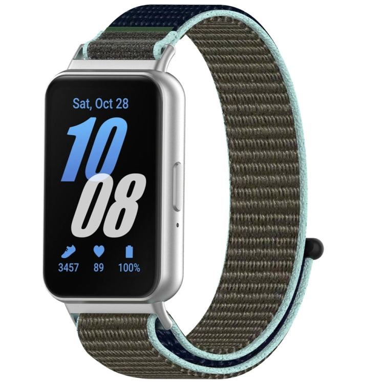 Cinturino per orologio con gancio e chiusura ad anello in nylon, For Samsung Galaxy Fit 3