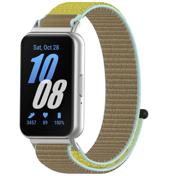 Cinturino per orologio con gancio e chiusura ad anello in nylon, For Samsung Galaxy Fit 3