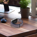 Cinturino per orologio con gancio e chiusura ad anello in nylon, For Samsung Galaxy Fit 3