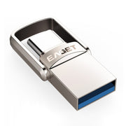 Interfaccia USB 3.1 + USB-C Disco Twister Flash U in metallo, standard, 128G, 64G, 32G