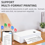 Mini stampante termica portatile Bluetooth A4 300 DPI