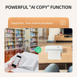 Mini stampante termica portatile Bluetooth A4 300 DPI