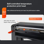 Stampante termica USB ZJ-9250 per etichette 100x150 mm