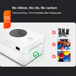 Stampante termica per etichette Bluetooth USB ZJ-9250