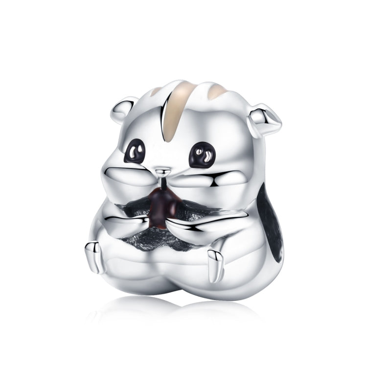 Accessori per collana braccialetto fai-da-te con perline di piccolo criceto in argento sterling S925