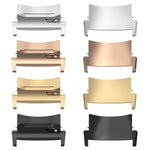 1 paio di connettori in acciaio inossidabile per cinturino da 22 mm, For OPPO Watch X / X2 / OnePlus Watch 2 / 2R