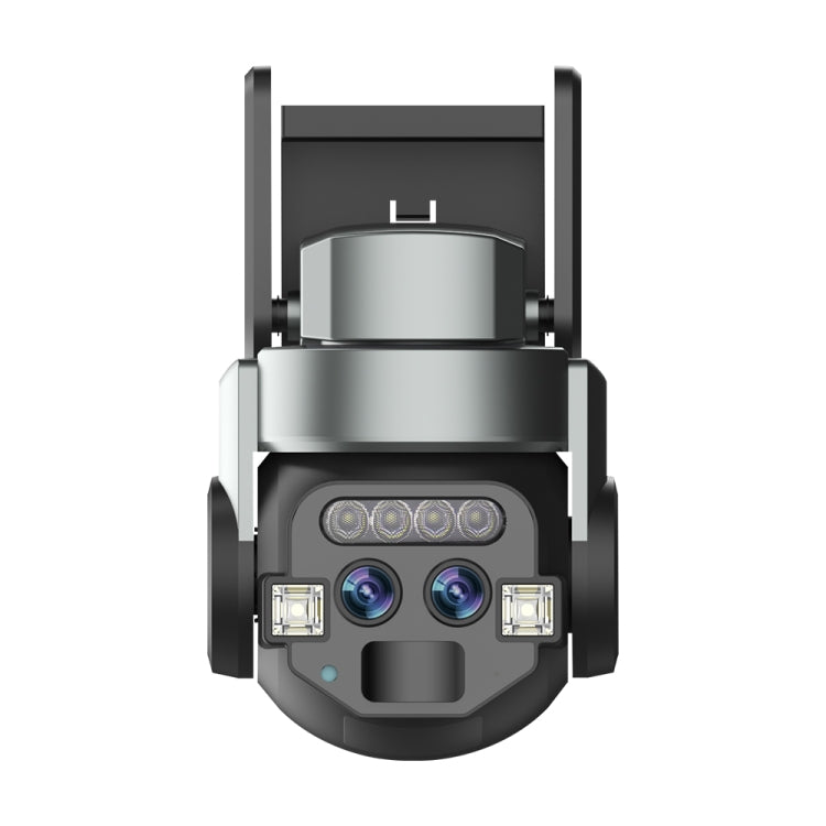 Q820 Telecamera WiFi impermeabile IP67 per esterni con zoom binoculare 10X da 6 MP e doppia sorgente luminosa, Q820