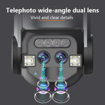 Telecamera WiFi esterna impermeabile IP67 con zoom 10X