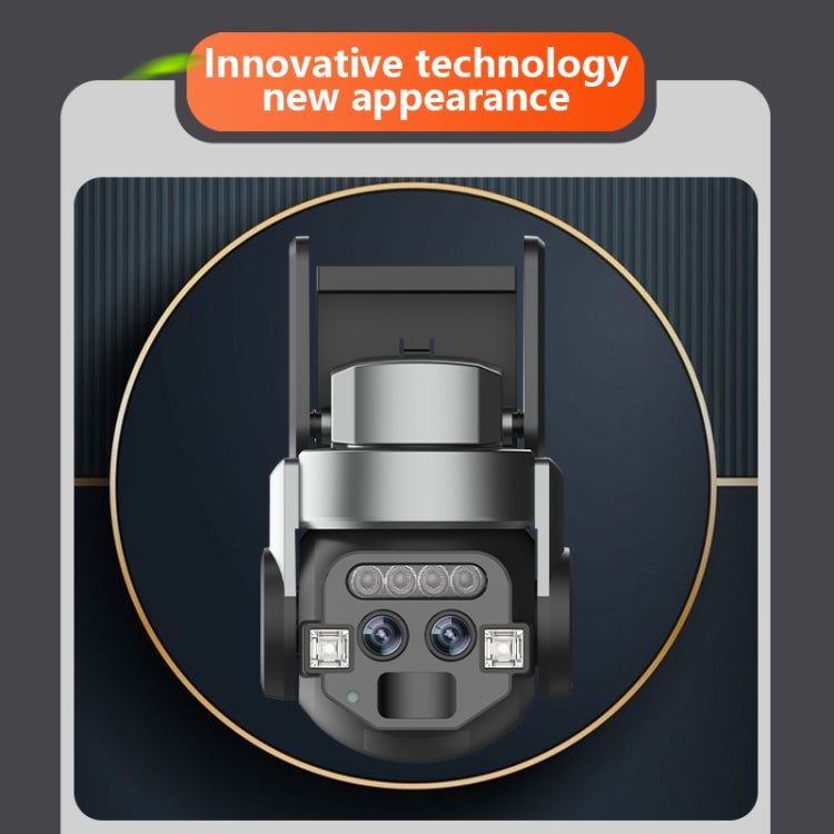 Telecamera WiFi esterna impermeabile IP67 con zoom 10X