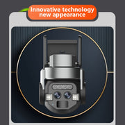 Q820 Telecamera WiFi impermeabile IP67 per esterni con zoom binoculare 10X da 6 MP e doppia sorgente luminosa, Q820