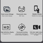 Telecamera WiFi esterna impermeabile IP67 con zoom 10X