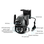 Telecamera WiFi IP67 esterna 4 MP con zoom binoculare