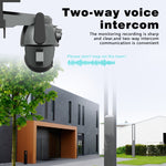 Telecamera WiFi IP67 esterna 4 MP con zoom binoculare