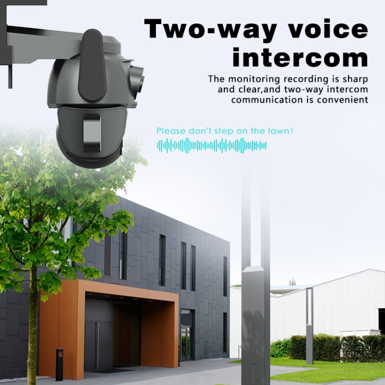 Telecamera WiFi IP67 esterna 4 MP con zoom binoculare