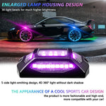 G6 RGB colorato telaio per auto luce LED atmosfera musicale con telecomando a 24 pulsanti, 8 in 1, 6 in 1, 4 in 1