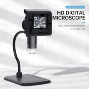 Microscopio digitale HD da tavolo P190 1000X con schermo da 2,4 pollici, P190